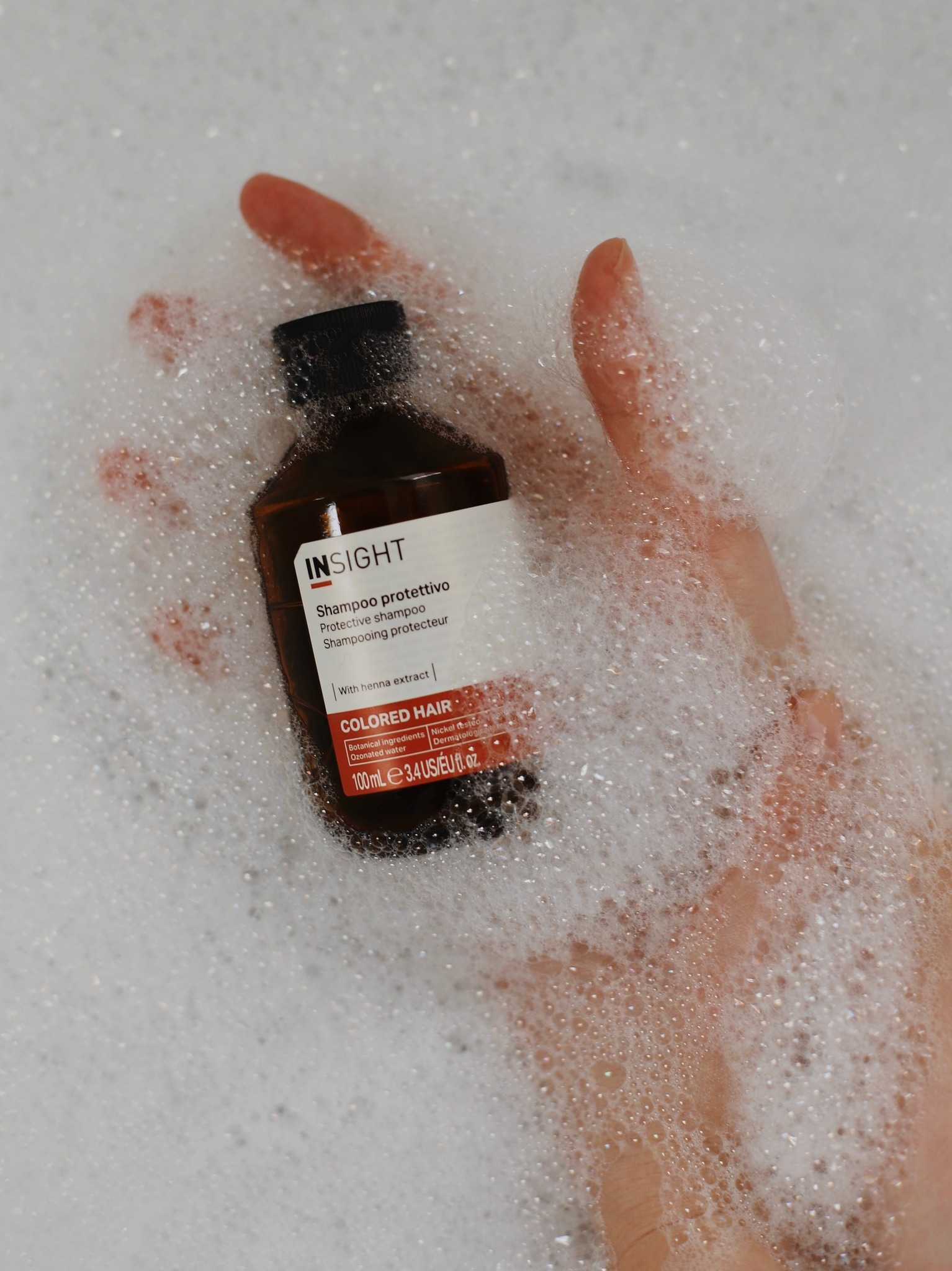 INSIGHT COLORED HAIR SHAMPOO - Szampon ochronny do włosów farbowanych 100ml