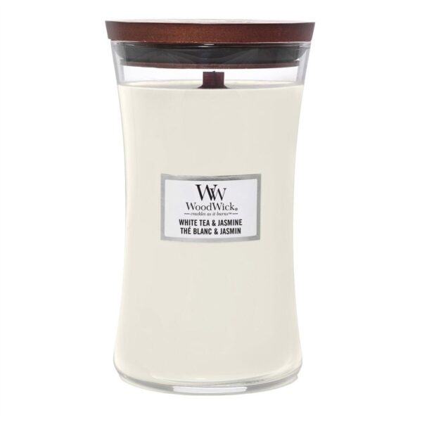 WOODWICK WHITE TEA & JASMINE 610G