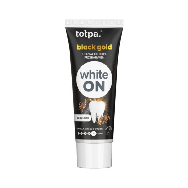 tołpa. black gold pasta do zębów, 20 ml