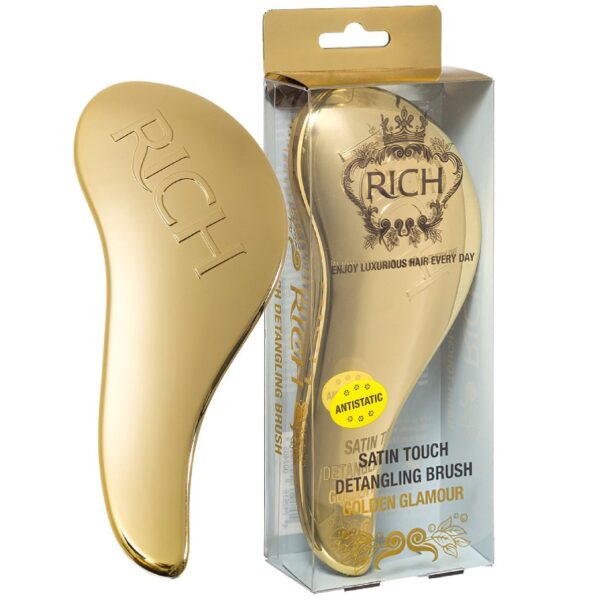 RICH SATIN TOUCH DETANGLING BRUSH GOLDEN METALLIC