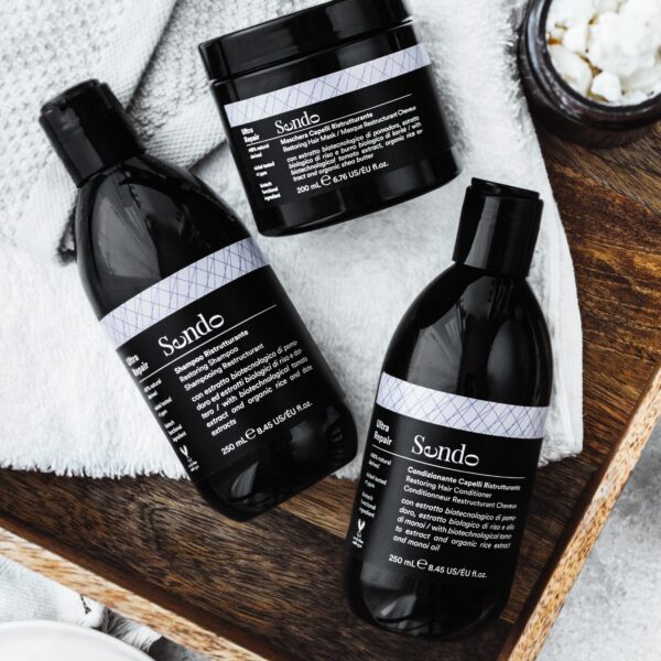 Zestaw do pielęgnacji zniszczonych włosów Ultra Repair SENDO