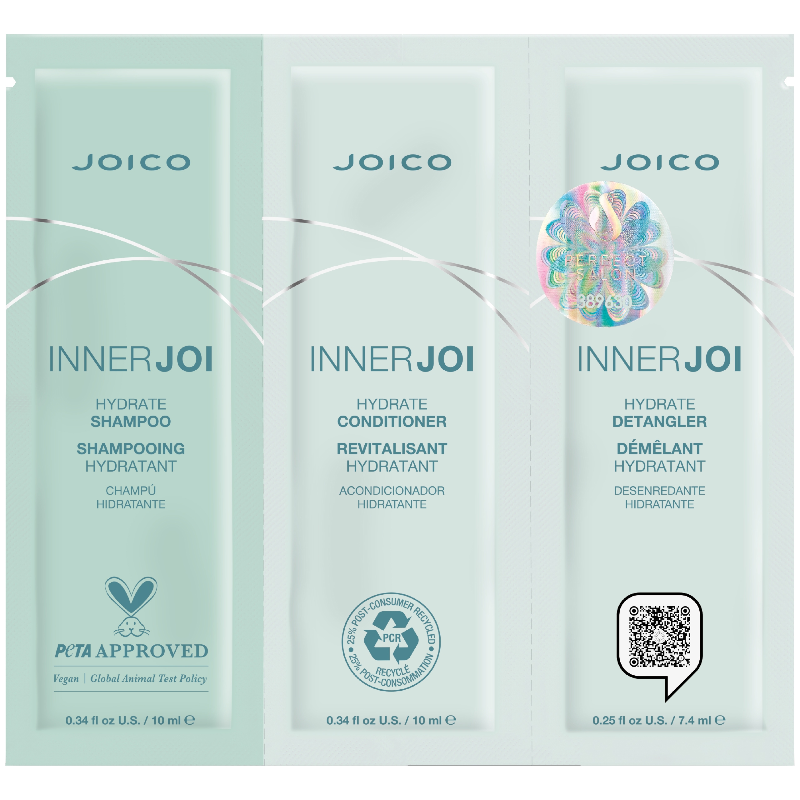 Zestaw nawilżający JOICO InnerJoi Hydrate Trio 3x10 ml