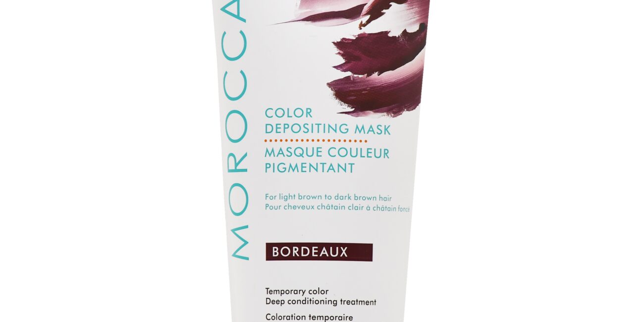 Moroccanoil Color Depositing Mask - arganowa maska koloryzująca do włosów, 200ml Bordeaux | Głęboki Karmazyn