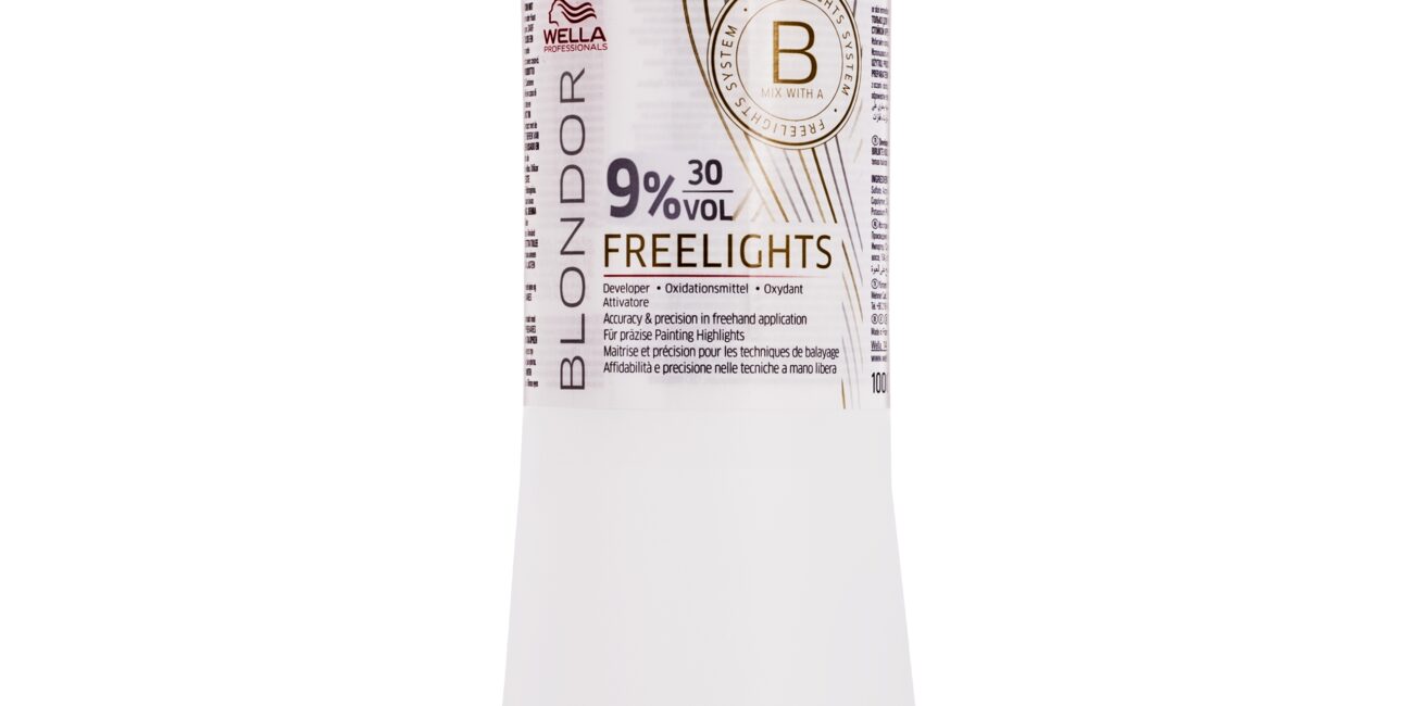 WELLA Blondor Freelights - kremowa emulsja do pasemek, 1000ml 9% | VOL 30