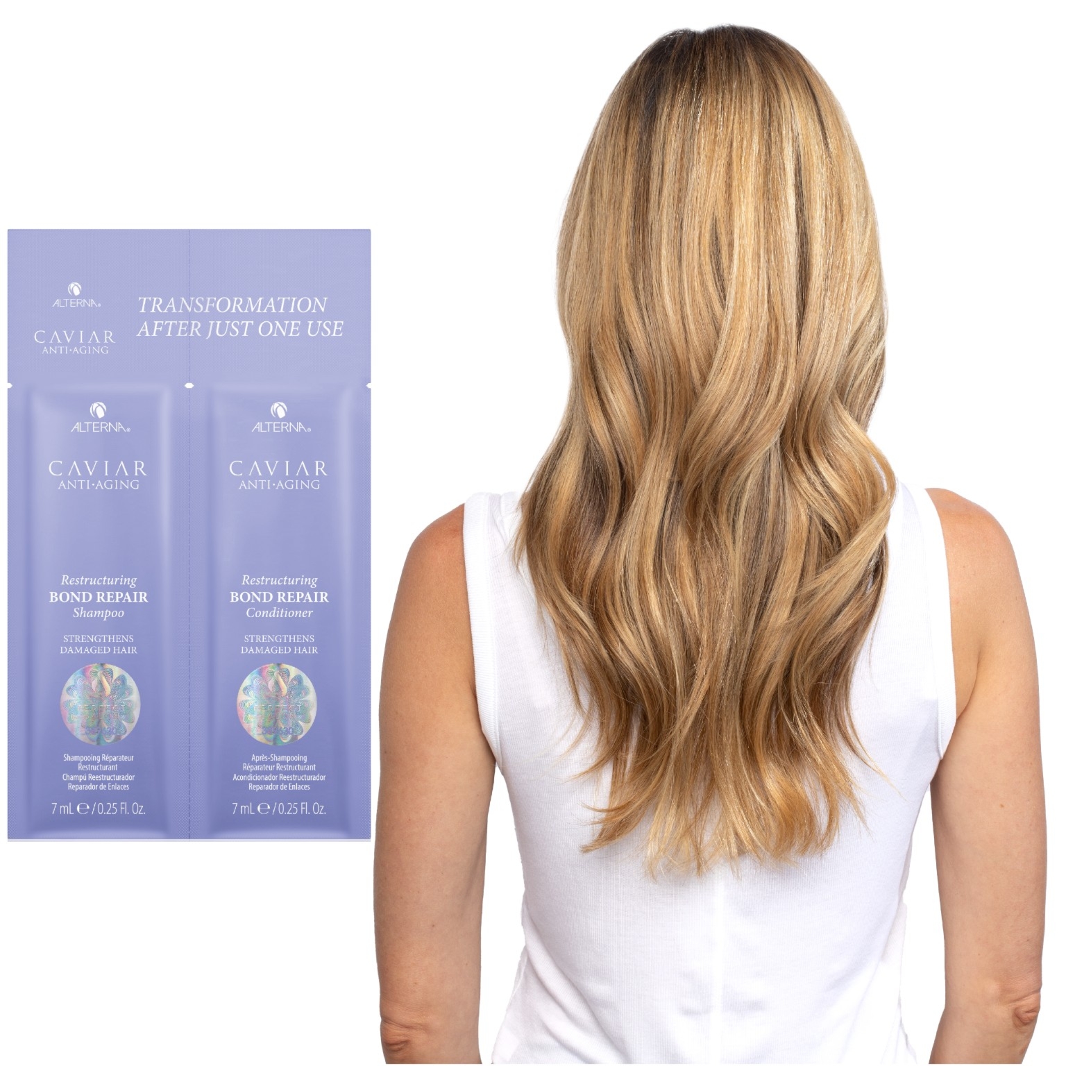 Zestaw ALTERNA Caviar Anti-Aging Bond Repair Duo 2×7 ml