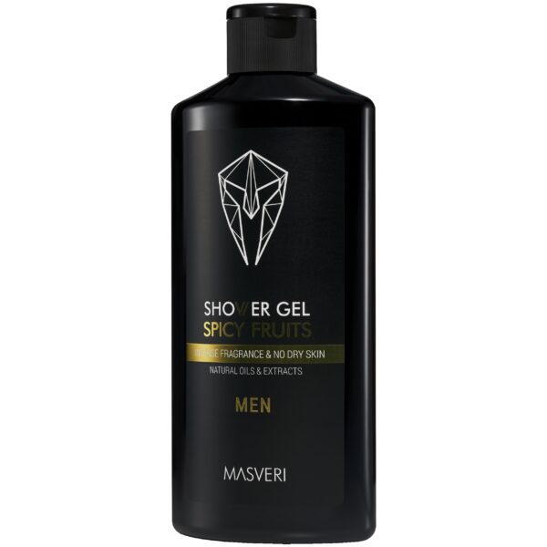 MASVERI Shower Gel Spicy Fruit – męski żel pod prysznic, 300ml