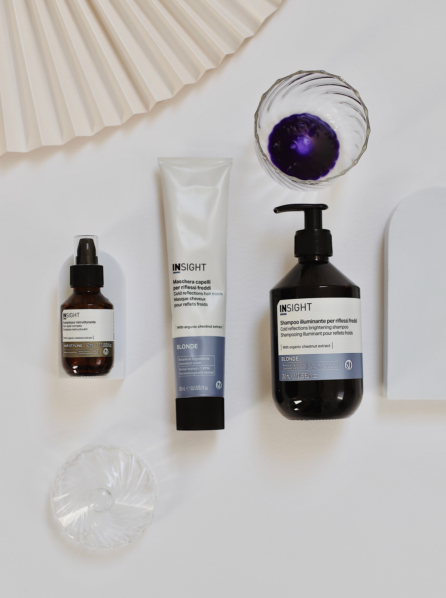 Zestaw do włosów blond INSIGHT