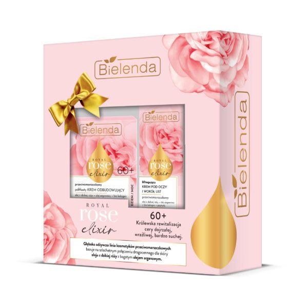 Bielenda Zestaw Royal Rose Elixir 60+