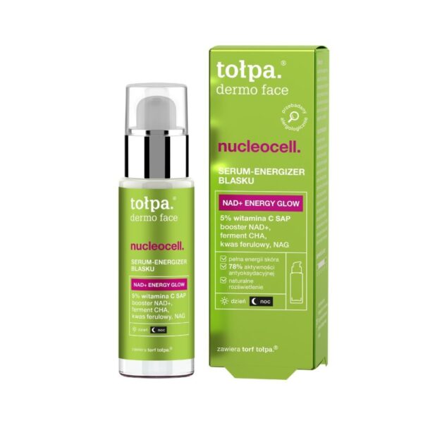 tołpa. nucleocell. serum-energizer blasku, na dzień i na noc, 30 ml
