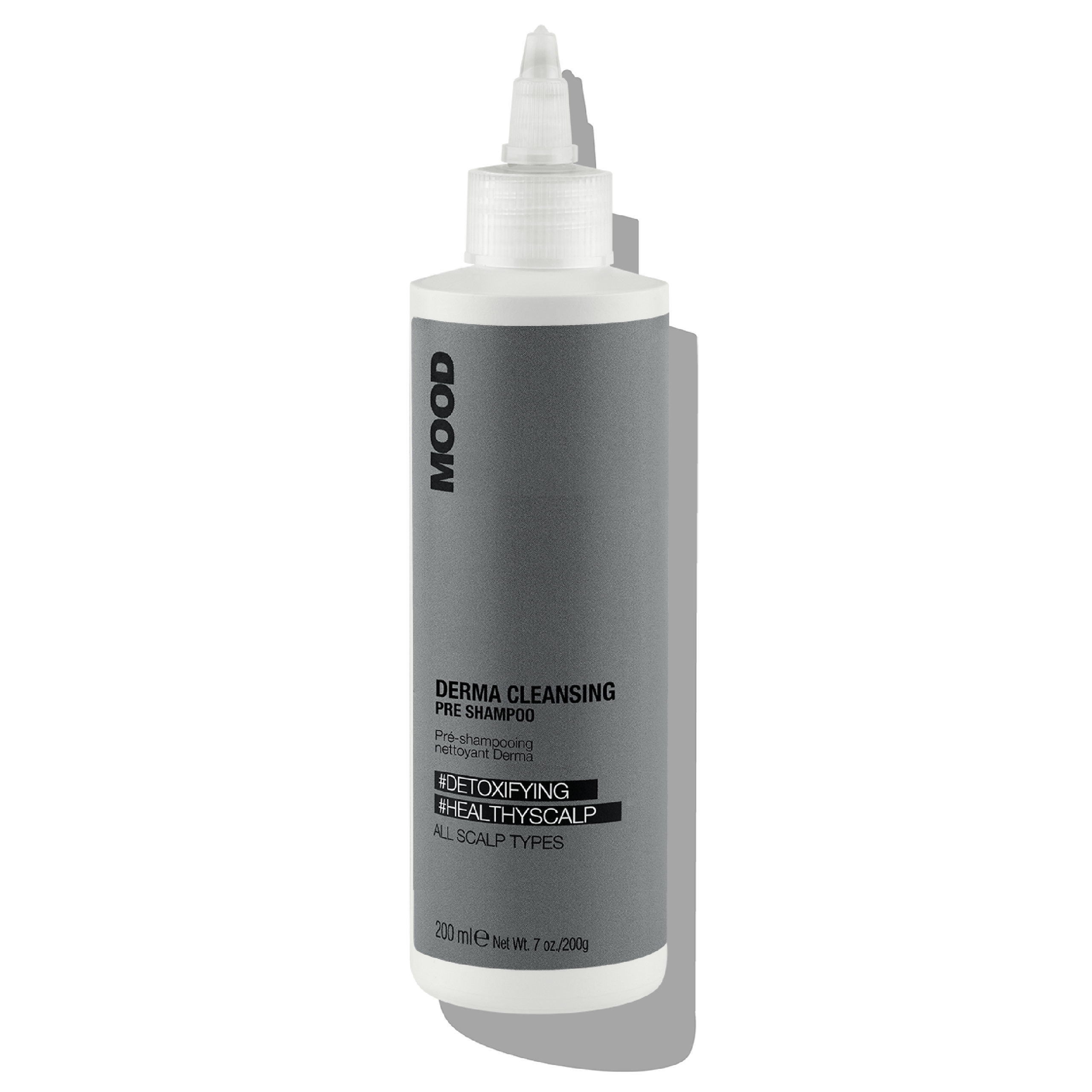 Oczyszczający pre-szampon do włosów i skóry głowy MOOD Derma Cleansing 200 ml