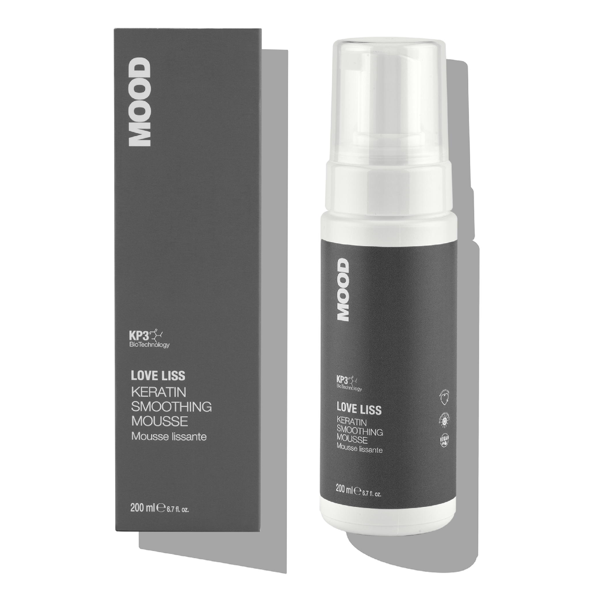 Wygładzająca pianka do włosów MOOD Love Liss Mousse 200 ml