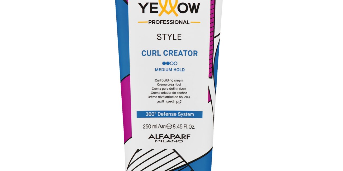 Alfaparf Yellow Style Curl Creator – krem do stylizacji loków, średnie utrwalenie, bez obciążenia, 250ml