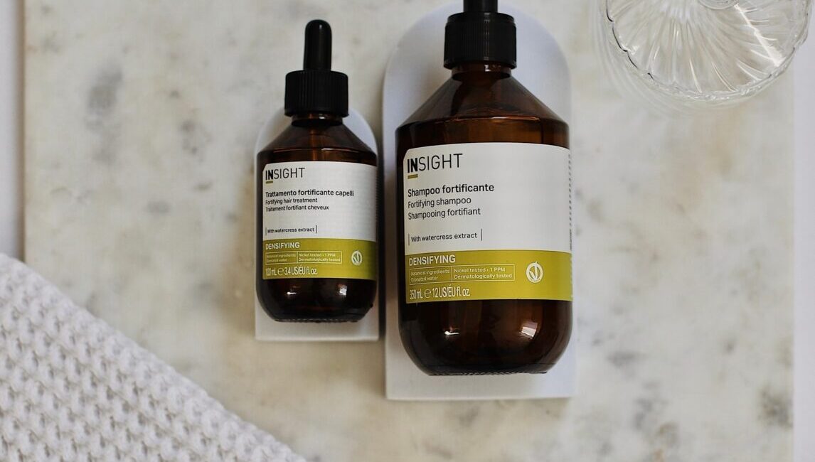 Zestaw na wypadanie włosów INSIGHT Densifying – Szampon 350 ml + Wcierka 100 ml
