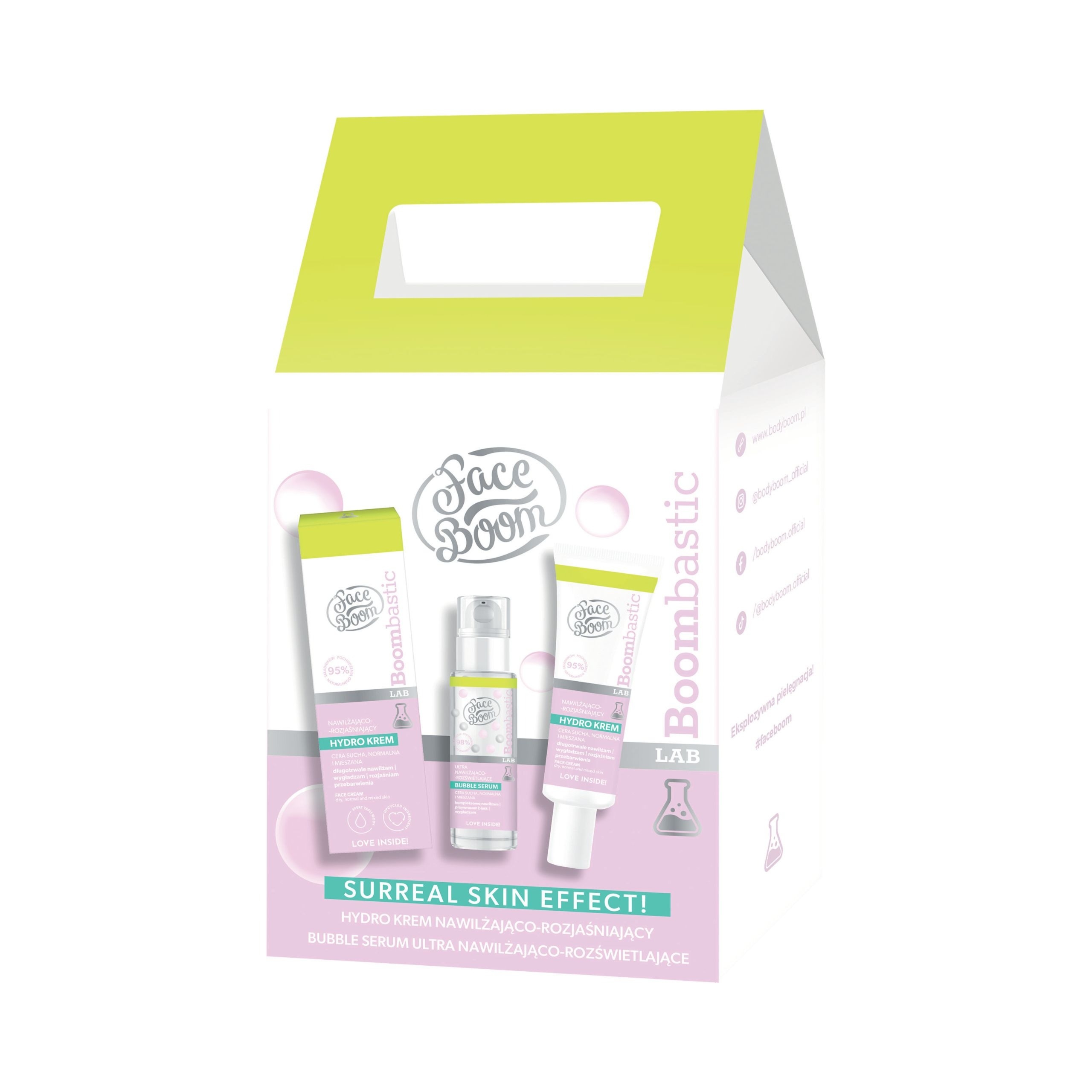 FaceBoom Zestaw FaceBoom Boombastic Lab