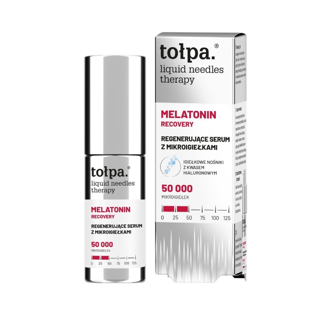 tołpa. liquid needles therapy regenerujące serum z mikroigiełkami, melatonin recovery, 30 ml