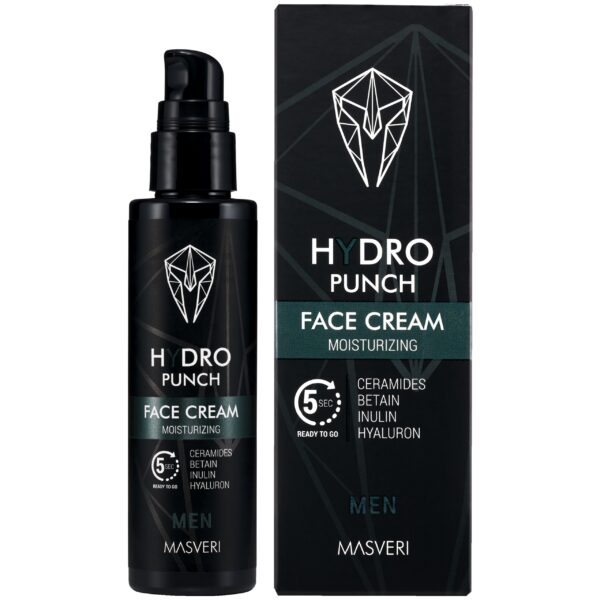 Masveri Face Cream Hydro Punch Moisturizing – intensywne nawilżający krem do twarzy, 75ml