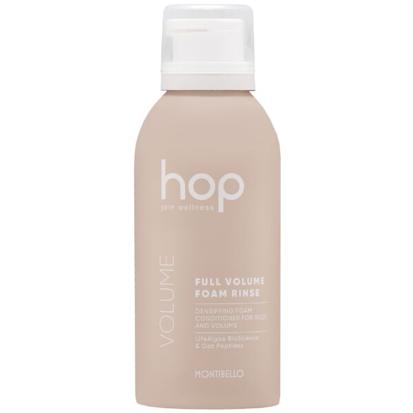Montibello HOP Full Volume Foam Rinse - pianka na objętość do włosów słabych i cienkich, 150ml