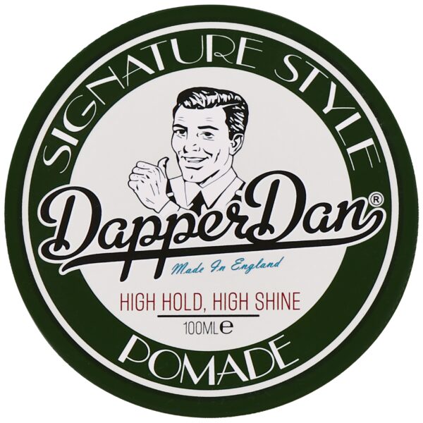 Dapper Dan Signature Style Pomade – wodna pomada do stylizacji włosów, średni chwyt i połysk, 100ml