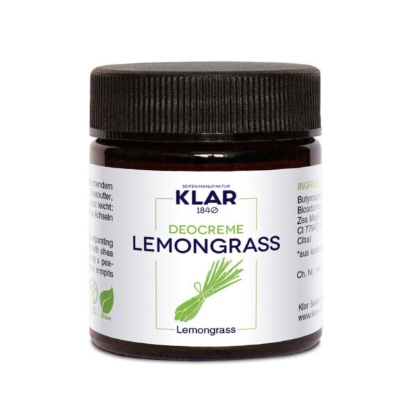 Klar Seifen Trawa cytrynowa dezodorant w kremie 30ml