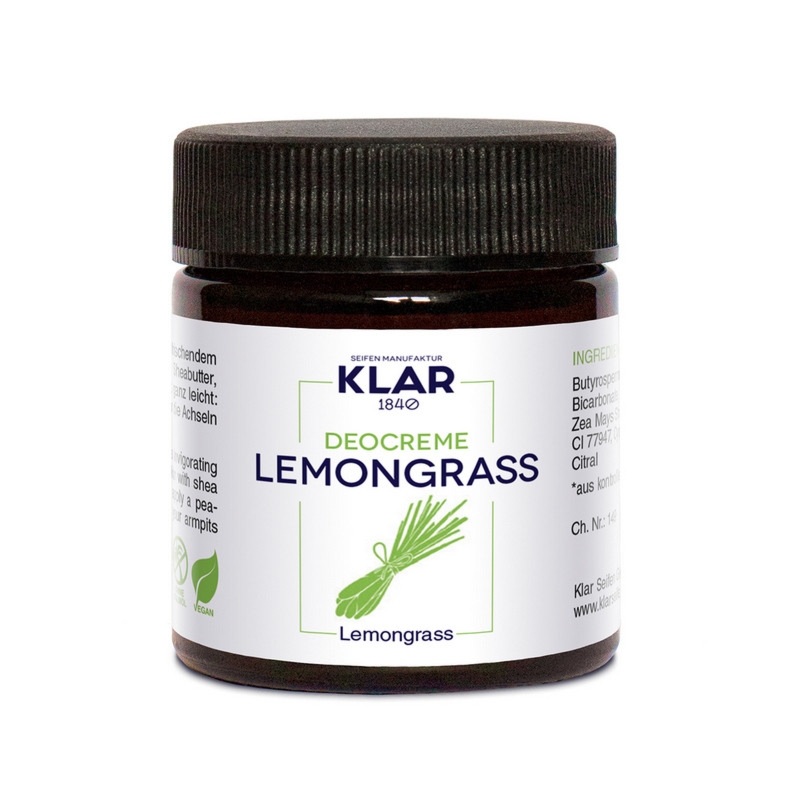Klar Seifen Trawa cytrynowa dezodorant w kremie 30ml