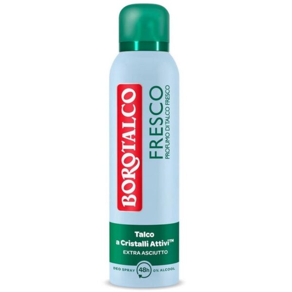 Borotalco Fresh 48h deo spray (błękitno-zielony) 150ml