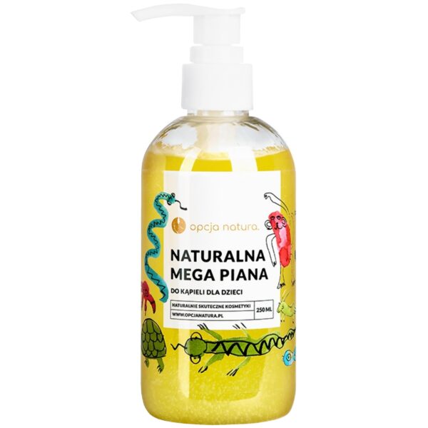 Opcja Natura Naturalna Mega Piana – płyn do kąpieli dla dzieci, 250 ml