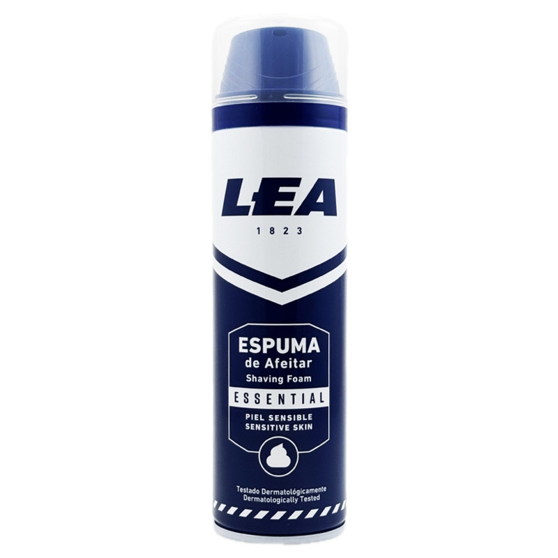 LEA ESSENTIAL pianka do golenia 250ml (granatowa duża)