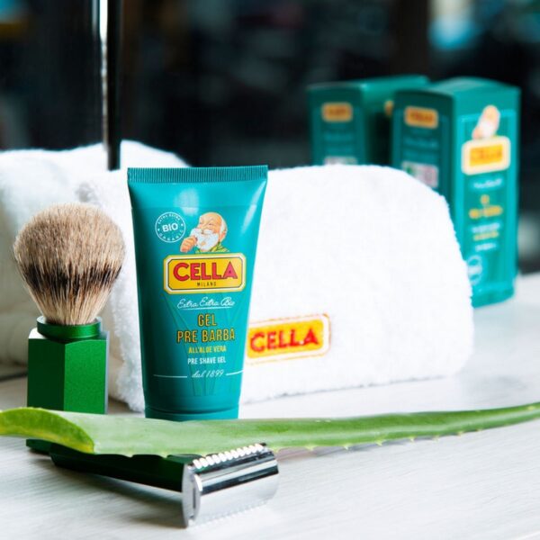 CELLA Gel Pre Barba Bio żel przed goleniem 75ml (zielony)