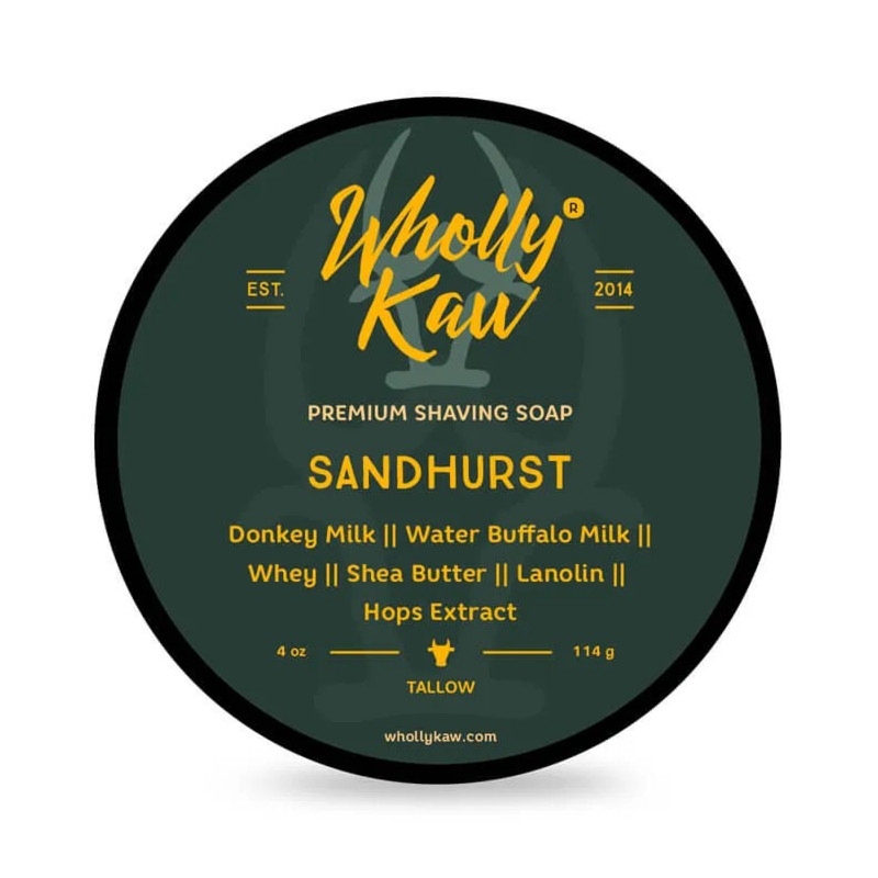 Wholly Kaw Sandhurst mydło do golenia w tyglu 114g
