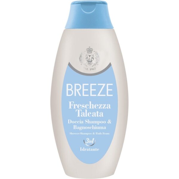 Breeze Fresh Talc 3w1 żel pod prysznic, szampon i kąpiel 400ml