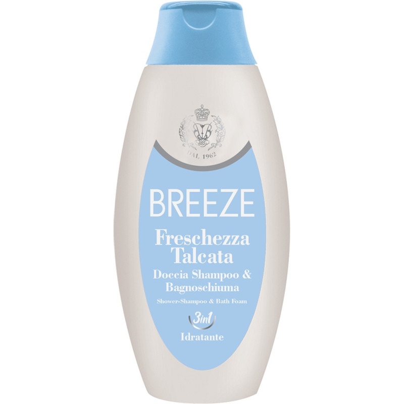 Breeze Fresh Talc 3w1 żel pod prysznic, szampon i kąpiel 400ml