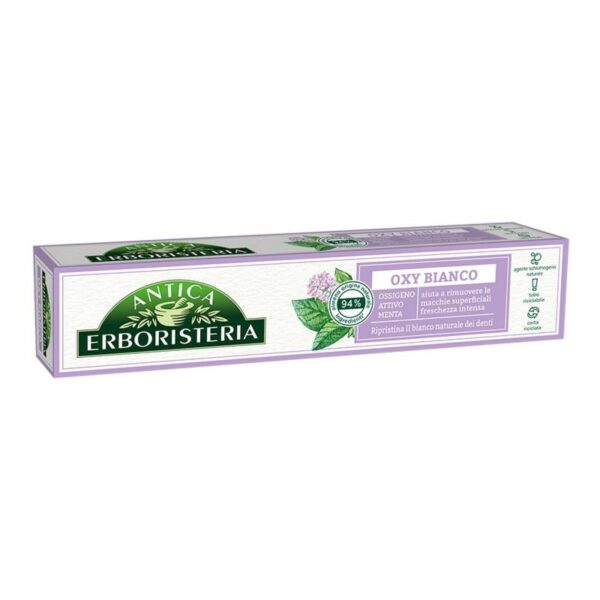 Antica Erboristeria Mocna mięta i wybielanie (Oxy Bianco) pasta do zębów 75ml