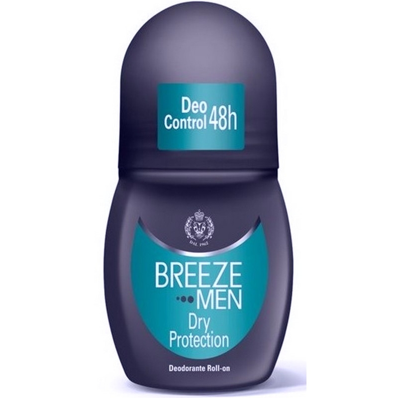 Breeze Men Dry Protection Roll-on dezodorant KULKOWY 50ml (zielony)
