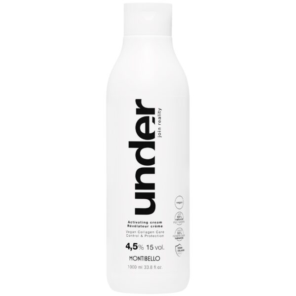 Montibello Under Activating Cream - oksydant do farb, 1000ml 4,5% | 15 VOL