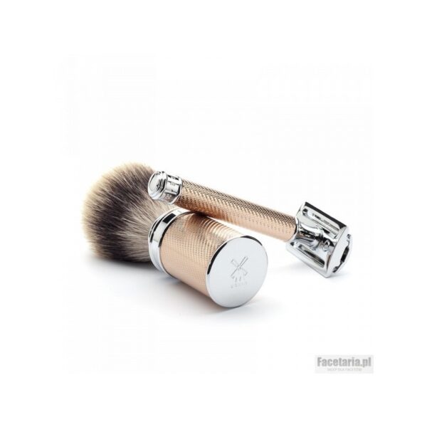Muhle R41 ROSEGOLD maszynka do golenia na żyletki otwarty grzebień