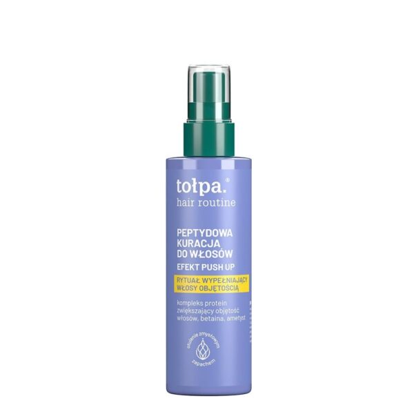 tołpa. hair routine peptydowa kuracja do włosów, efekt push up, 100 ml
