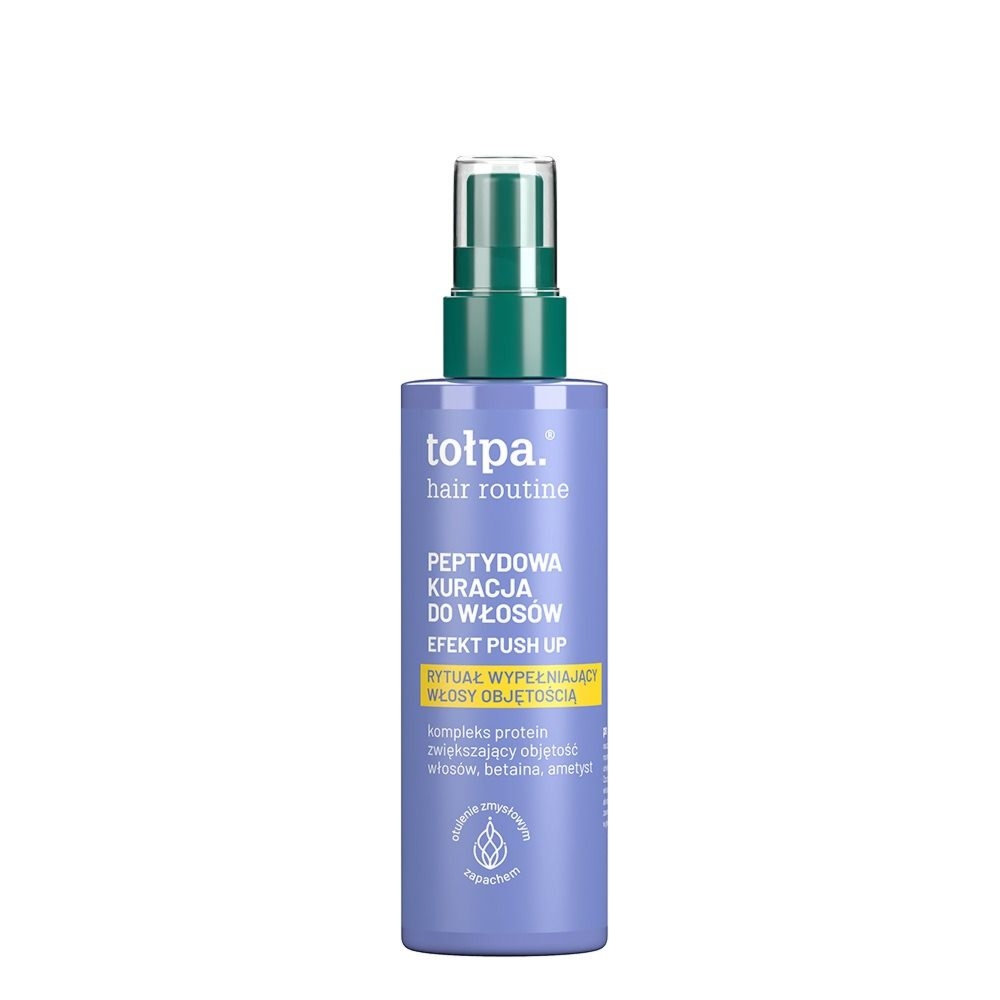 tołpa. hair routine peptydowa kuracja do włosów, efekt push up, 100 ml