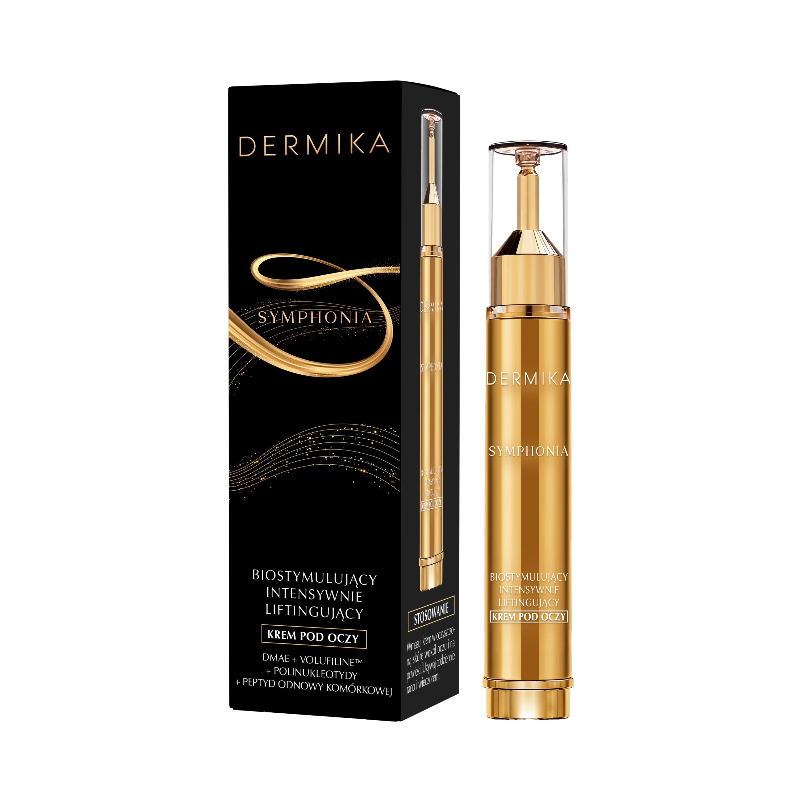 Dermika Biostymulujący krem intensywnie liftingujący pod oczy