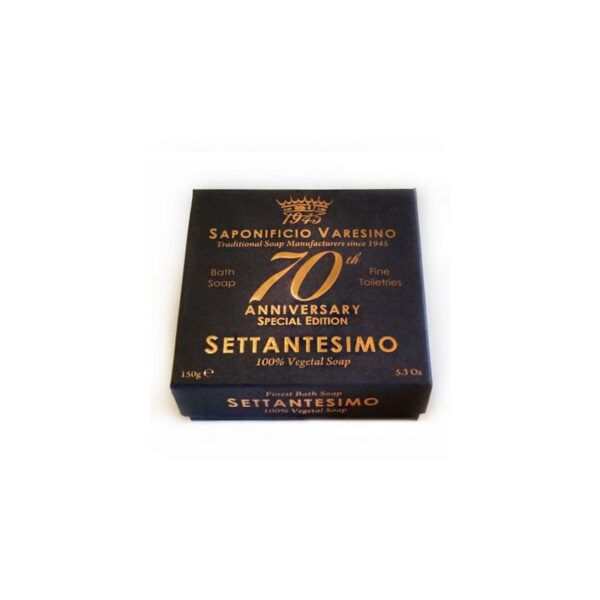 Saponificio Varesino Uomo mydło toaletowe 70th ANNIVERSARY w kartoniku 150g