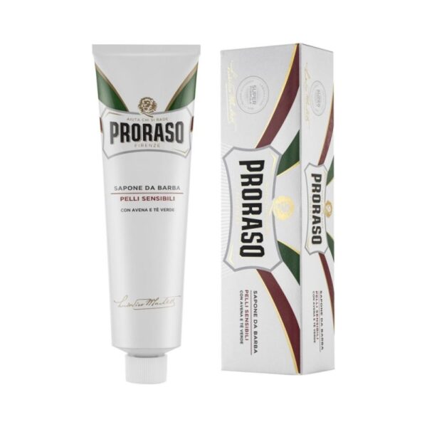 PRORASO mydło do golenia w kremie (linia biała) tubka 150ml