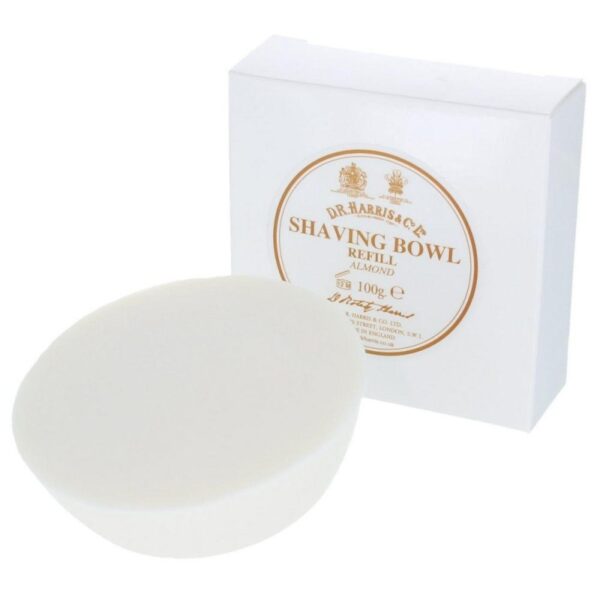 D.R.Harris ALMOND mydło do golenia uzupełnienie 100g