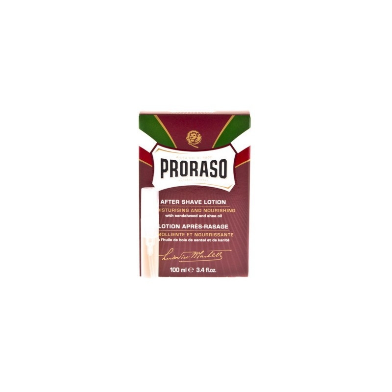 Tester zapachu PRORASO (czerwone) Aftershave