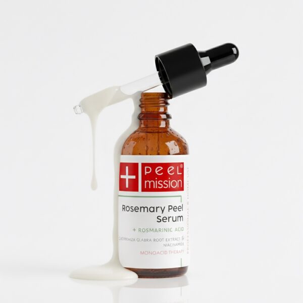Antyoksydacyjne serum przeciwstarzeniowe - Peel Mission - Rosemary Peel Serum - 30 ml