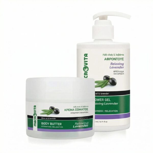 Macrovita naturalne masło do ciała Relaksująca Lawenda z bio-oliwą 200ml