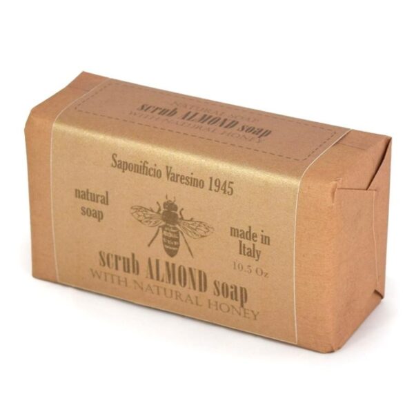 SAPONIFICIO VARESINO Scrub Almond & Honey mydło peelingujące migdały i miód 300g (papier)
