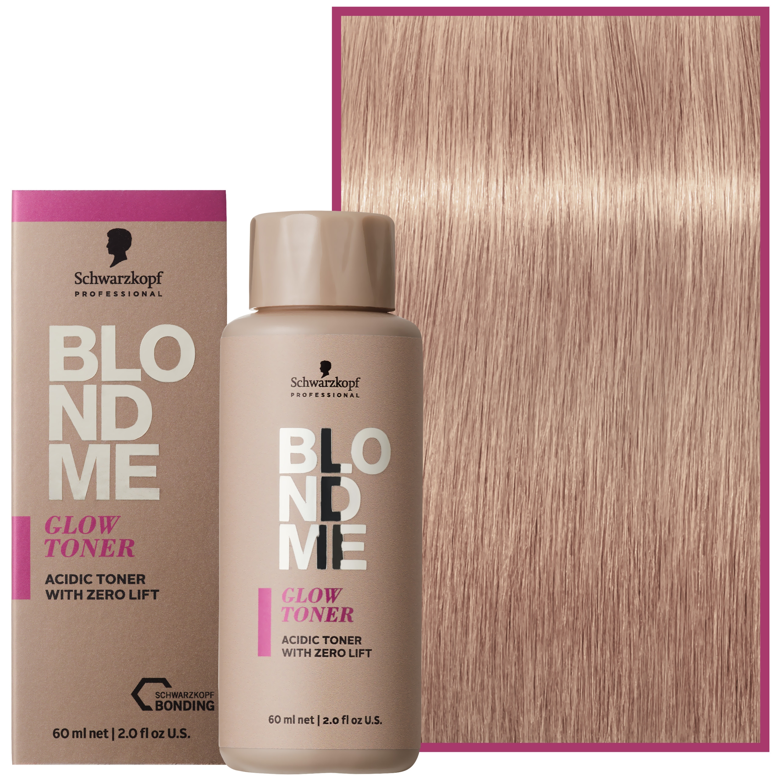 Schwarzkopf BlondMe Glow Toner – profesjonalny toner do włosów blond, 60 ml 9,5-74 | Apricot Blush - Brzoskwiniowy