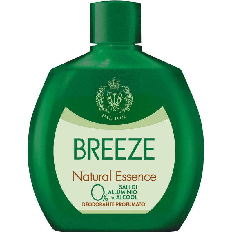 Breeze Natural Essence dezodorant No Gas Squeeze (zielony) 100ml