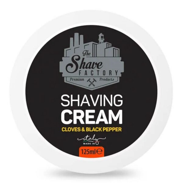 Shaving Factory Cloves and Black Pepper krem do golenia w tyglu 125ml