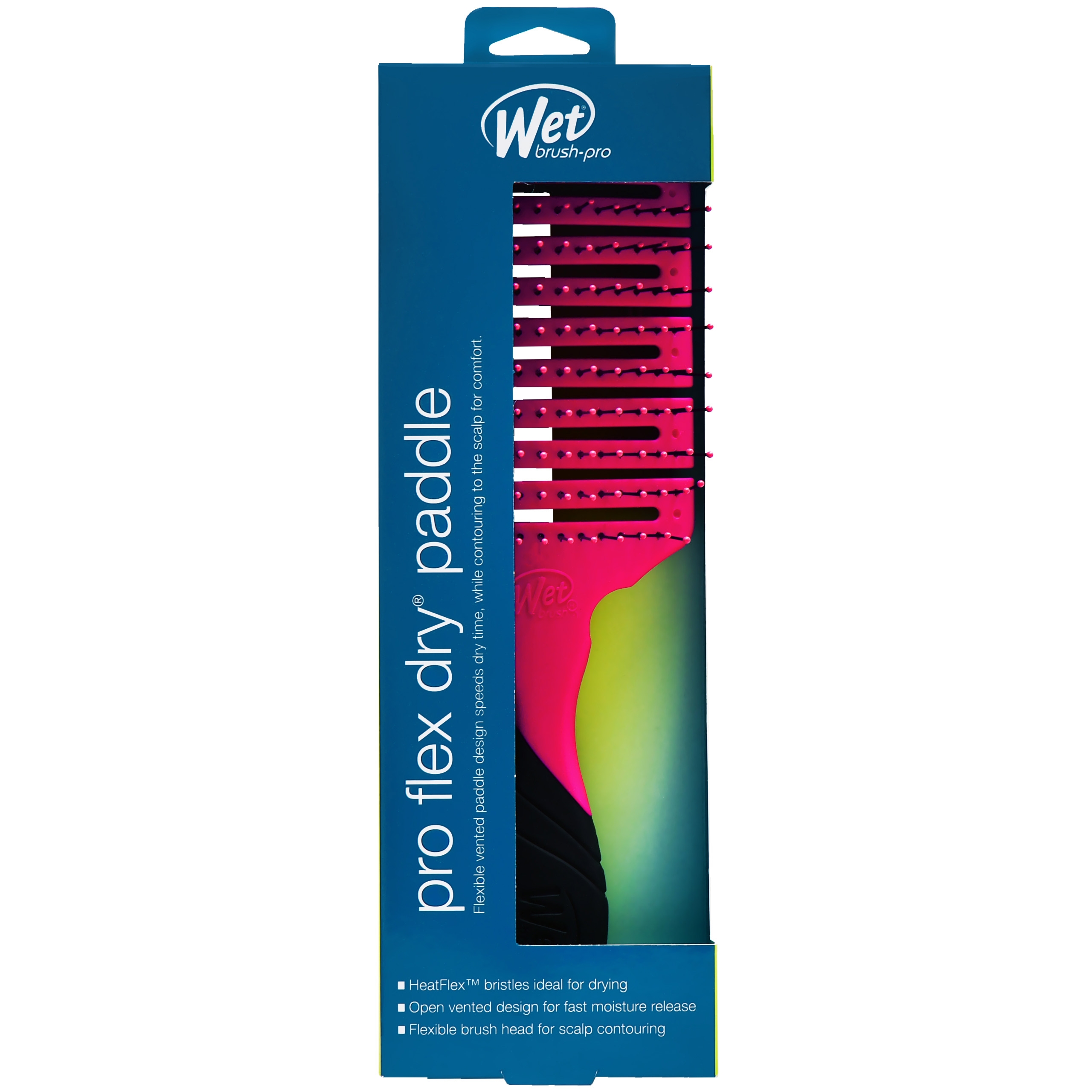 Wet Brush Pro Flex Dry Paddle Purple – szczotka do rozczesywania włosów Pink | Różowa