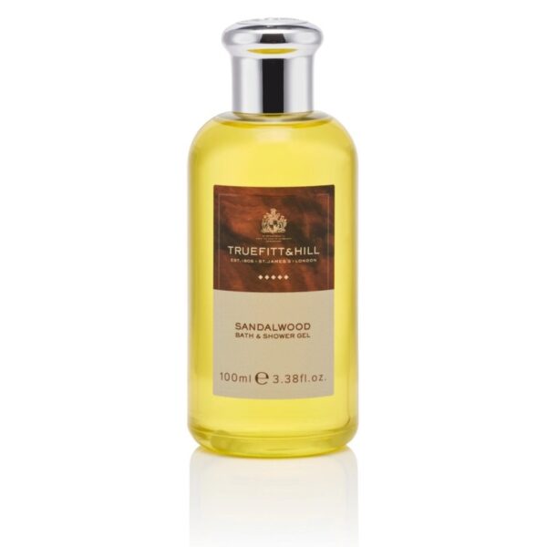 Truefitt & Hill Sandalwood podróżny żel do mycia ciała 100 ml